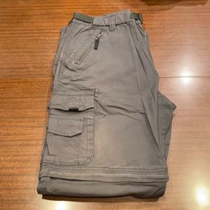 BC Clothing, XL/34, Cargo Pants shorts combo, dark grey,